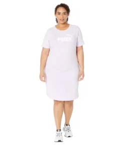 PUMA Plus Size Essentials Slim Tee Dress