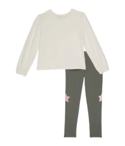 Splendid Littles Star Bright Long Sleeve Top & Pants Set (Toddler/Little Kids)