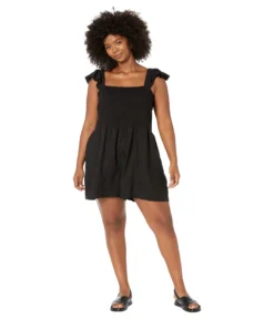 Madewell Plus Linen-Blend Lucie Smocked Romper -Madewell Sales Store 611OhTtCsQL