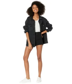 Buffalo David Bitton High-Rise Cutoffs Shorts/Joan In Black -Madewell Sales Store 611VfDfRgxL