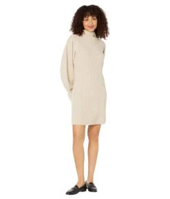 Madewell Mock Neck Puff Sleeve Mini Sweaterdress -Madewell Sales Store 619DLTGNXpL