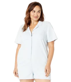 Madewell Denim Relaxed Coverall Romper