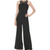 Calvin Klein Jumpsuit With Beaded Neck Detail