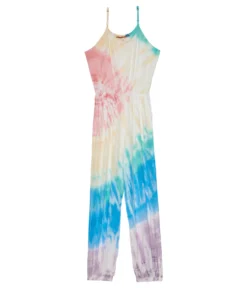 Vintage Havana Kids Tie-Dye Belted Jumpsuit (Little Kids/Big Kids)