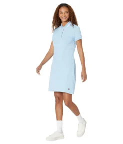 COLMAR Short Sleeve Stretch Pique Dress