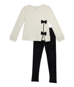 Splendid Littles Wonderland Sweatshirt & Velour Leggings Set (Toddler/Little Kids)