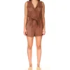 Sanctuary Sightseer Slub Twill Romper