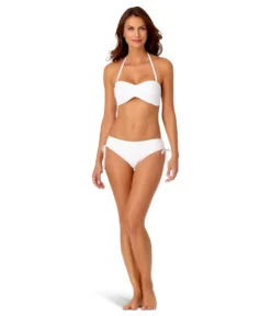 Anne Cole Twist Front Bandeaukini Top