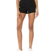 Buffalo David Bitton High-Rise Cutoffs Shorts/Joan In Black