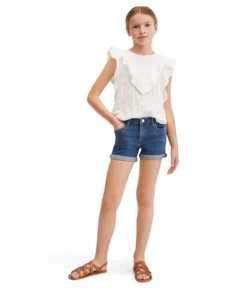 MANGO Kids Chip Shorts (Little Kids/Big Kids) -Madewell Sales Store 61gfMRvAGPL