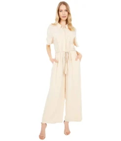 MINKPINK Floyd Short Sleeve Jumpsuit