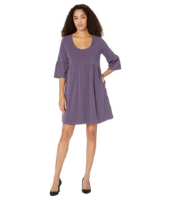 PACT Revive Flutter Sleeve Dress -Madewell Sales Store 61lDfpdSDvL