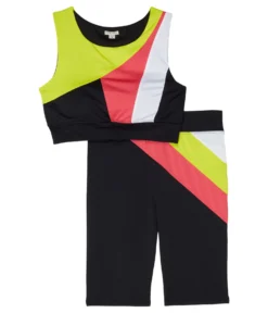 HABITUAL Girl Color-Block Active Set (Big Kids)
