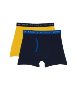 Tommy Hilfiger Kids Solid 2-Pack Boxer Briefs (Little Kids/Big Kids)