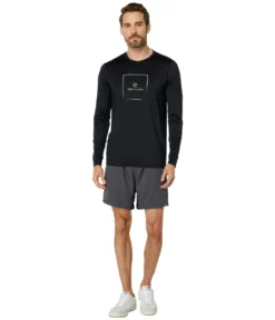 Rip Curl Corp Icon L/S Relaxed Fit UV Tee -Madewell Sales Store 61o8YiQXFKL