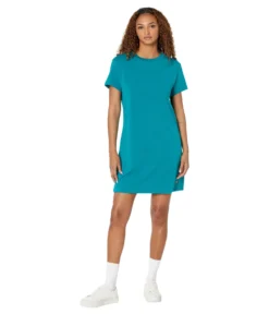 COLMAR Short Sleeve Crew Neck Stretch Jersey Dress