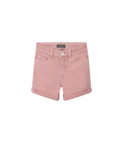 DL1961 Kids Piper Shorts In Pink Quartz Ultimate Knit (Big Kids)