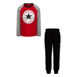 Converse Kids T-Shirt And Joggers Set (Little Kids)
