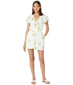 1.STATE Tie Front Romper -Madewell Sales Store 61t7S4xBOZS