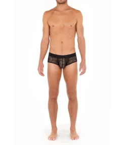 HOM Zebra Lace Mini Briefs Up