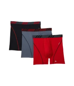 Adidas Sport Performance Mesh Boxer Brief Underwear 3-Pack