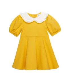 Janie And Jack Ponte Collar Dress (Toddler/Little Kids/Big Kids)
