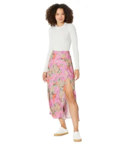 Saltwater Luxe Narissa Blushing Blooms Maxi Skirt -Madewell Sales Store 71C4DOyBWgL