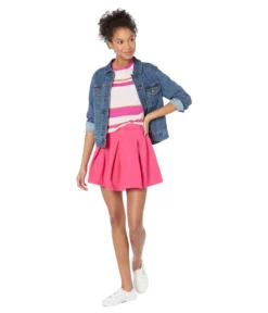 MONROW Pleated Skirt -Madewell Sales Store 71CFaecth3L