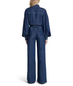 7 For All Mankind Eco Lustre Ultra High-Rise Jo Jumpsuit -Madewell Sales Store 71HDu4sPzRL