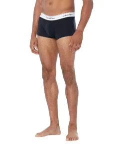 Calvin Klein Underwear Modern Cotton Stretch Naturals Low Rise Trunks 3-Pack
