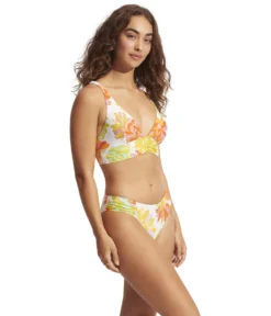 Seafolly Palm Springs Ruched Side Retro