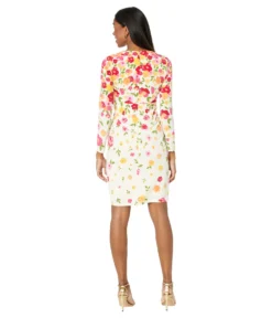 Maggy London Petite Sheath Dress With Surplus Bodice And Empire Waist -Madewell Sales Store 71UoRlmksFL