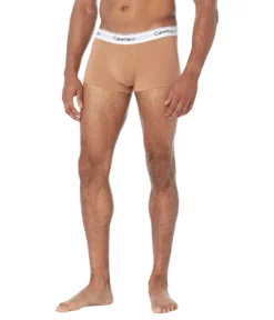 Calvin Klein Underwear Modern Cotton Stretch Naturals Low Rise Trunks 3-Pack -Madewell Sales Store 71Waqt9t7QL