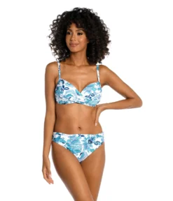 La Blanca Santorini Sun Draped Wrap Bralette