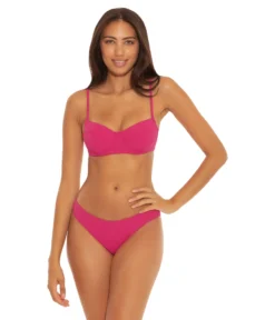 BECCA By Rebecca Virtue Fine Line Rib Giselle Underwire Top