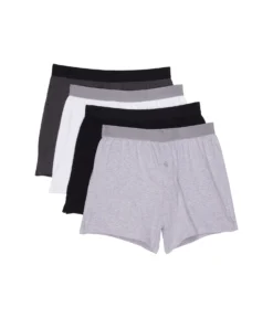 PACT Knit Boxers 4-Pack