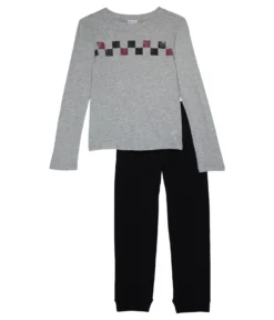 Splendid Littles Streetscape Long Sleeve Top & Pants (Toddler/Little Kids/Big Kids)