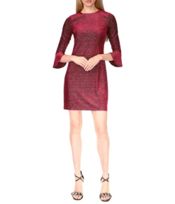 MICHAEL Michael Kors Velvet Flounce Mini Dress