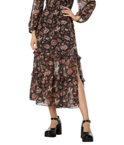 Madewell Tier Ruffle Smocked Midi