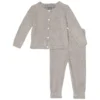 Barefoot Dreams Kids CozyChic Lite® Classic Cardi & Pants Set (Infant)