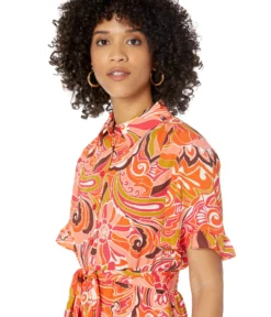Donna Morgan Printed Mini Shirtdress -Madewell Sales Store 8178Da9VkUL