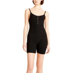Madden Girl Sweater Snap Front Tank One-Piece