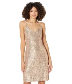 MARINA Sequin Slip Dress