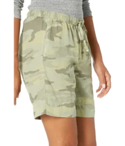 Dylan By True Grit Sun-Washed Cotton Camo Bermuda Tie Shorts -Madewell Sales Store 81Mdpc9T8SS