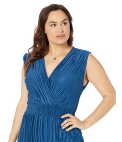 DKNY Plus Size Flutter Sleeve Smock Dress -Madewell Sales Store 81Rp6 yPdXL