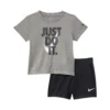 Nike Kids Just Do It Graphic T-Shirt And Shorts Two-Piece Set (Infant)