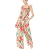 Buffalo David Bitton Beatrix Jumpsuit With Smocked Top And Ruffle Straps
