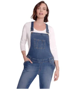 Ingrid & Isabel Maternity Denim Overalls