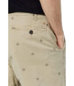 Lucky Brand Stretch Twill Hemp Embroidered Flat Front Shorts -Madewell Sales Store 81ox1GGb7NL