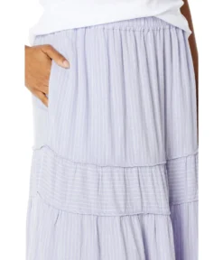 Madewell Linen-Blend Pull-On Tiered Maxi Skirt In Stripe-Play -Madewell Sales Store 81ph9HJUu L